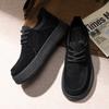 Heren Gevulkaniseerde Schoenen Herfst Nieuwe Mode Vintage Comfortabel Veterschoenen Casual Schoenen Buiten Antislip Hoogte Verhogende Sneakers