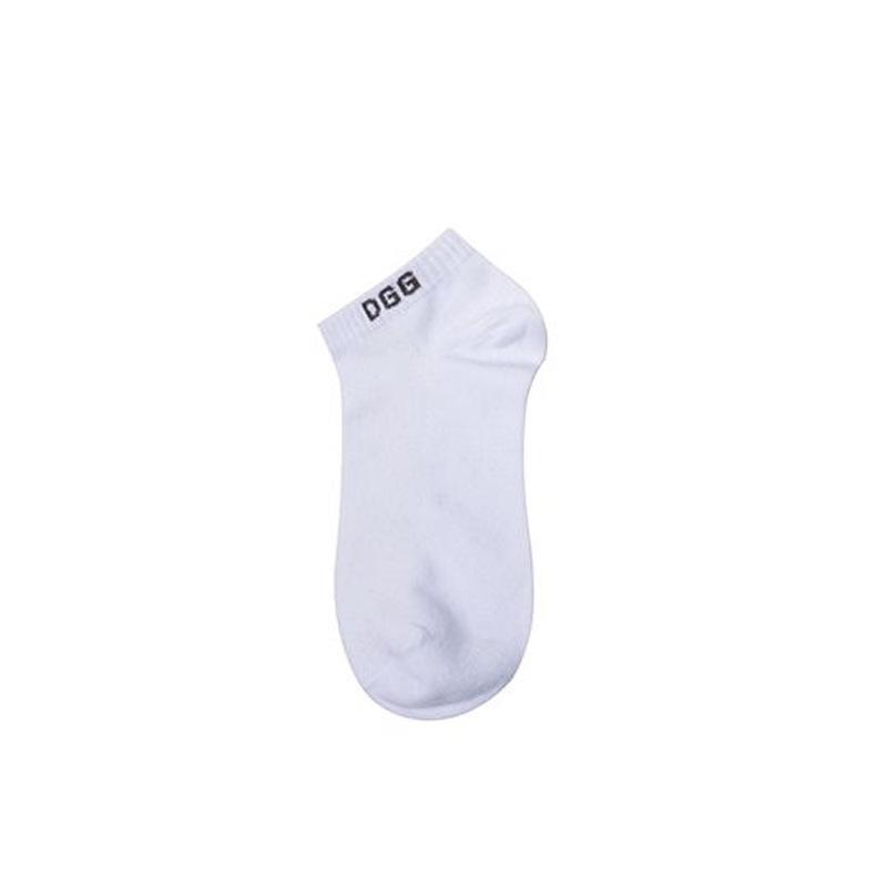 Men's Summer Thin Comfortable Sweat Absorption Leisure Solid Color Mesh Breathable Shallow Mouth Short Cotton Socks