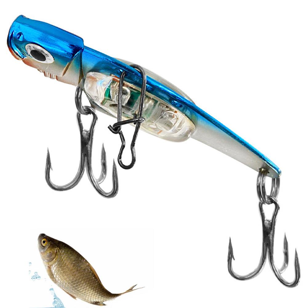 1Pc LED Fishing Lure Lamp Underwater Lure Flashing Lure Lamp Night Fishing Lure with Light LED Drop Shipping Flash Light Bait