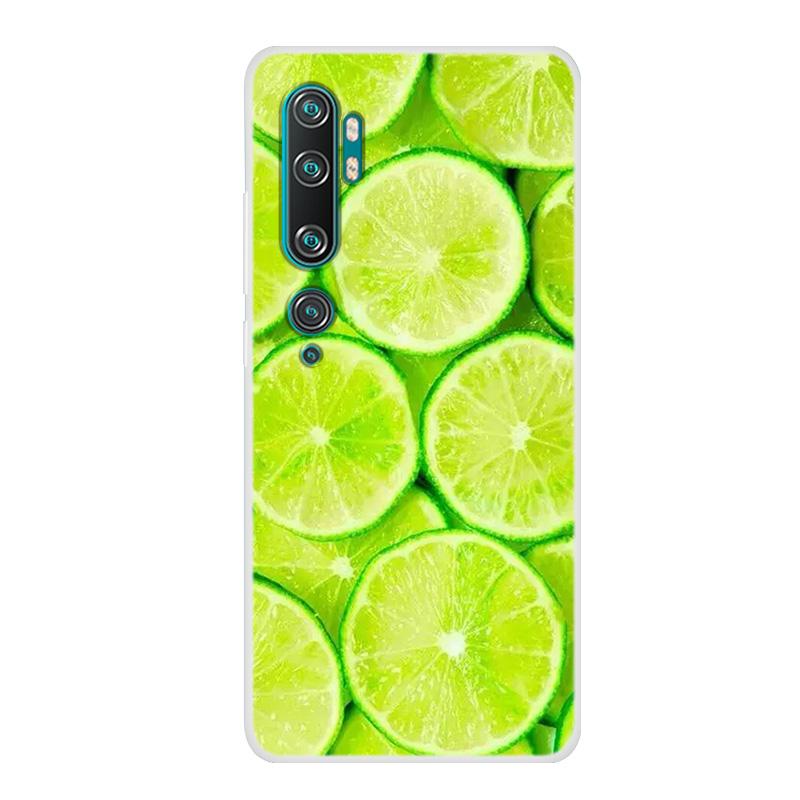 For Xiaomi Mi Note 10 Case Soft Silicone Back Cover Phone Case on For Xiaomi Redmi Note 10 Pro Coque For Xiomi Mi Note10 Pro