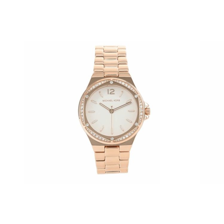 Michael Kors Quartz Watch Stainless Steel Band 44Mm White Dial Women watches Silver MK1053SET White Dial