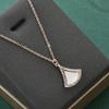 Scalloped Shell Clavicle Chain Accessories Gift Pendant Necklace