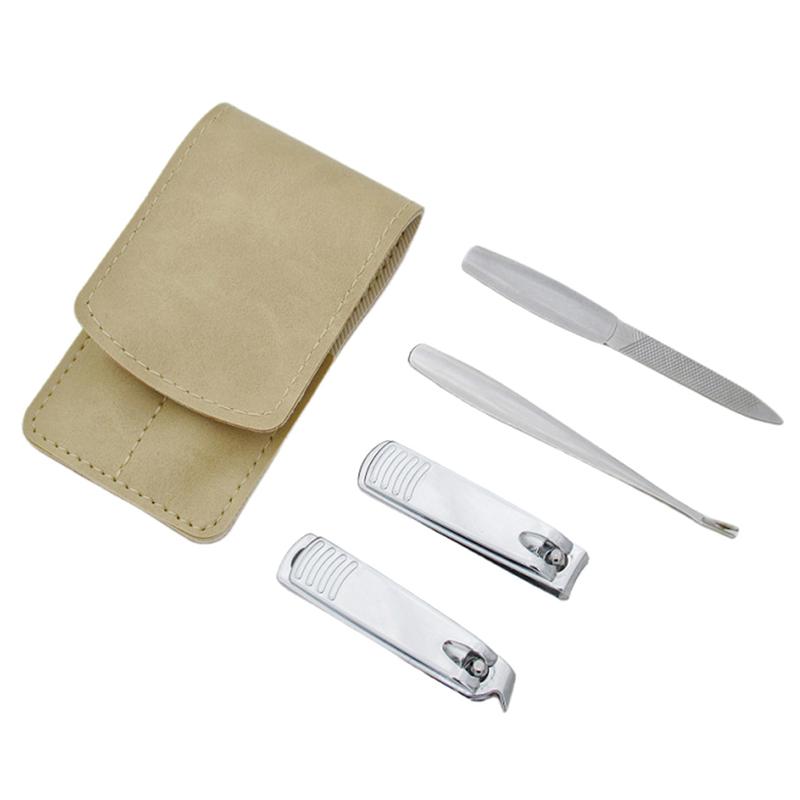 

4 шт./компл. маникюрный педикюр из нержавеющей стали, набор кусачек для ногтей, набор для ухода за кутикулой