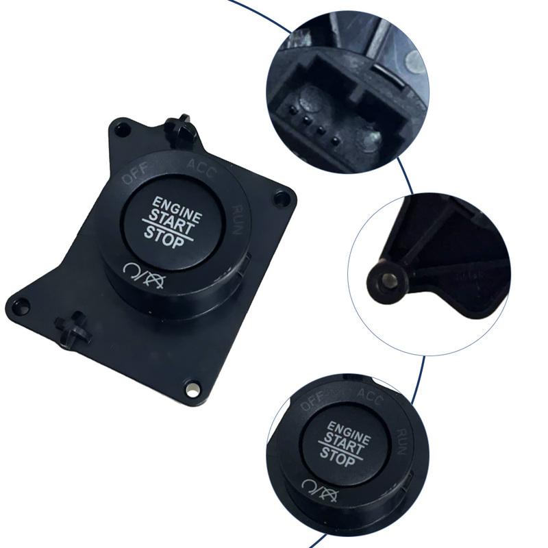 1pc Engine Switch Ignition Push Button 1UW38DX9AB,6CK46DX9AC for RAM 1500 2500 3500 4500 5500 2013 2014 2015 2016 2017 2018