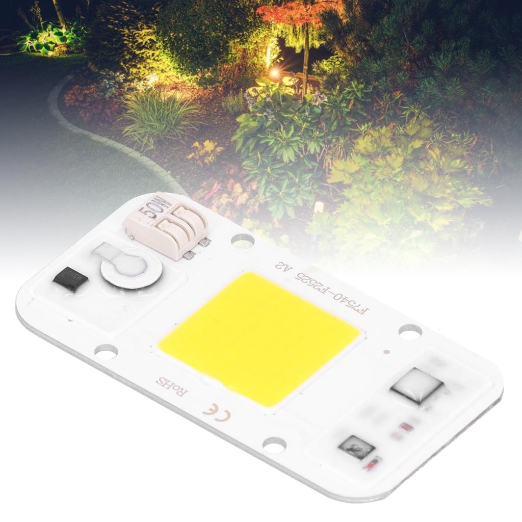 20W 30W 50W 220V LED COB Chip Lamp Panel WeldingFree White Warm Light Full Specturm