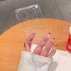 Transparent Plating Frameless PC Hard Phone Case For Xiaomi 15 14 13 12 S 11 Ultra 10 Pro Clear Ultra-thin Half Wrapped Cover