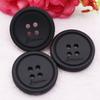 Button Coat Buttons Resin Black Suit Men'S And Women'S Trench Coat Buttons Pants Buttons Jacket Buttons Woolen Sweater Buttons Round