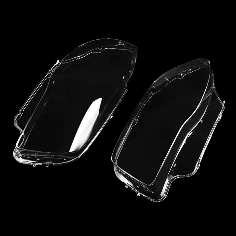 Artudatech 2PCS Front Headlight Glass Clear Cover For BMW 1-Series E81 E82 E87 E88 03-11 Car Accessories