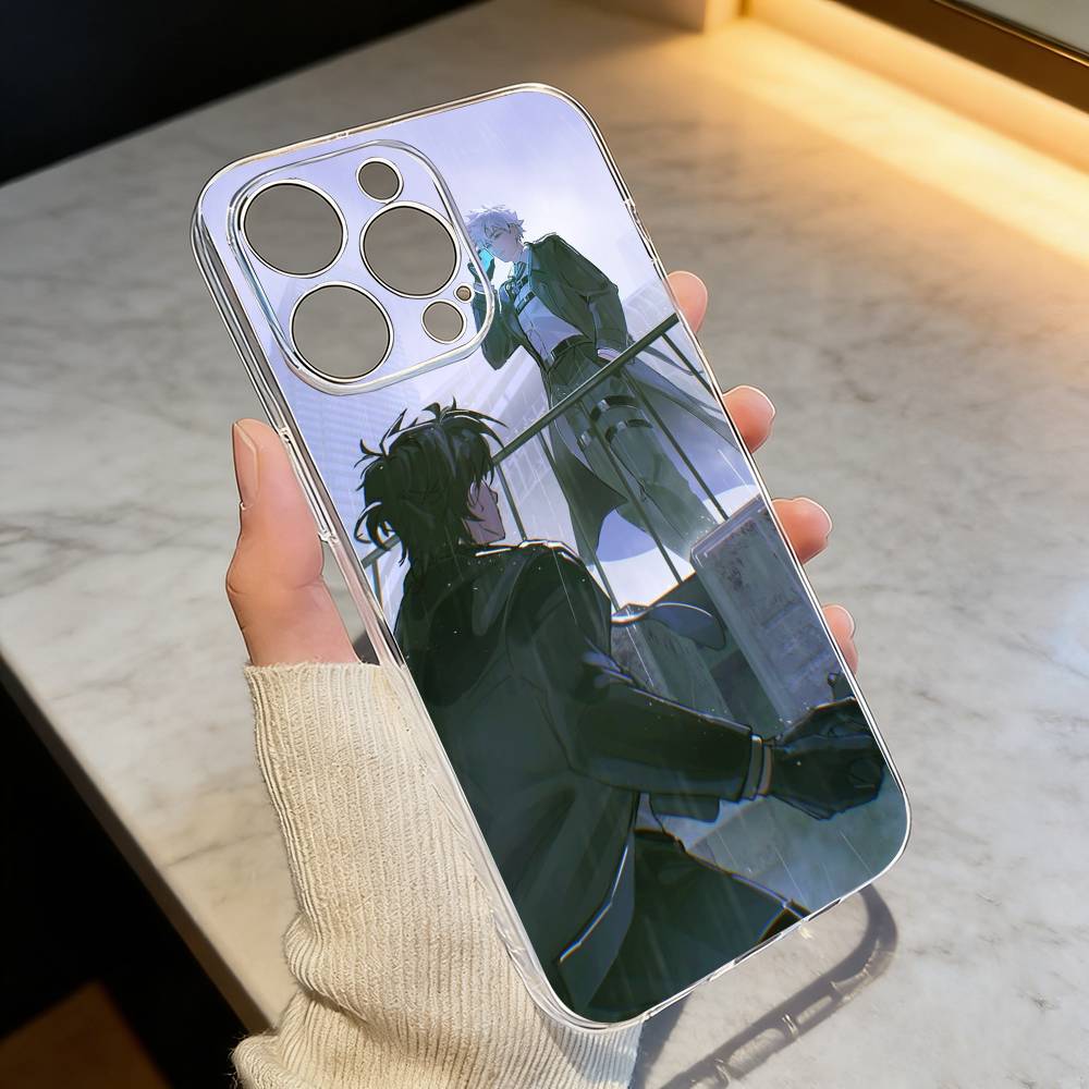 

L-Link C-ClicS Phone Case For iPhone 17 16 15 14 13 12 11 Mini Pro Max Plus Transparent Cover iPhone16se4