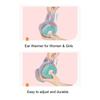 Ear Warmer Wome Cute Earmuffs Winter Accessory Outdoor Earmuffs Adjustable Cold Weather Ear Muff Lined Trim Knits Ear Warmers