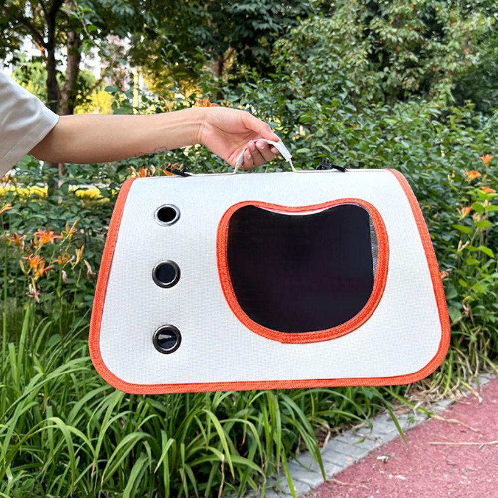 Multi Functional Pet Outing Bag Breathable Foldable Cat Bag  Outdoor Activities