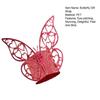 10 Pcs 3D Butterfly Gift Wrap Hollow Butterfly Glitter Wrapping Ribbon for Craft Floral Wedding Gift Wrapping