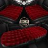 Automotive Interior Seat Pad Winter Car Plush Seat Cushion Bubble Velvet Imitation Fur Auto Cushion Children'S Warm Seat Cushion