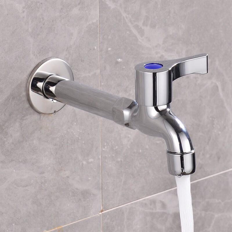 TLXT Extended Quick-Open Copper Faucet for Washing Machine and Mop Sink