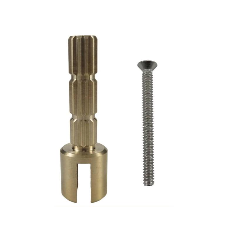 Copper Valves Stem Extension Adapter 970-0770 Stem Adapter with Screw Replacement Valves Extender Trim Repair Part