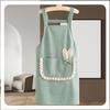 Waterproof Corduroy Waist Apron for Home Kitchen & Restaurant Use.