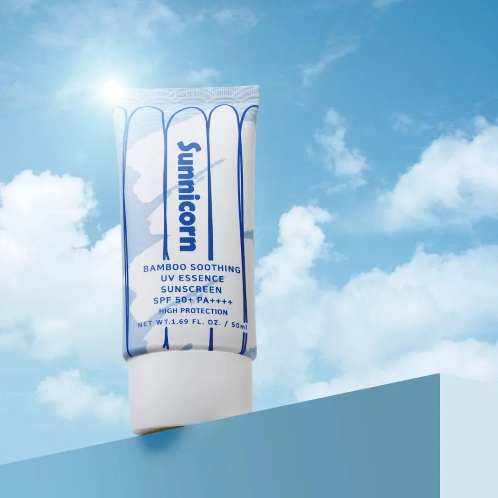 Успокаивающая эссенция Sunnicorn Bamboo UV Sun 50 мл SPF50+ PA++++