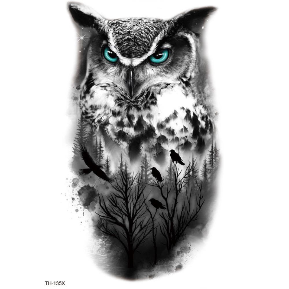 Water Transfer Decals Tiger Lion Wolf Tattoo Stickers Animal Body Art Tattoo  Finger Hand Legs