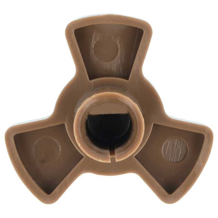 Vhbw Triangle universel pour plateau de micro-ondes avec un support Y par ex. Compatible avec Bosch et de nombreuses autres marques