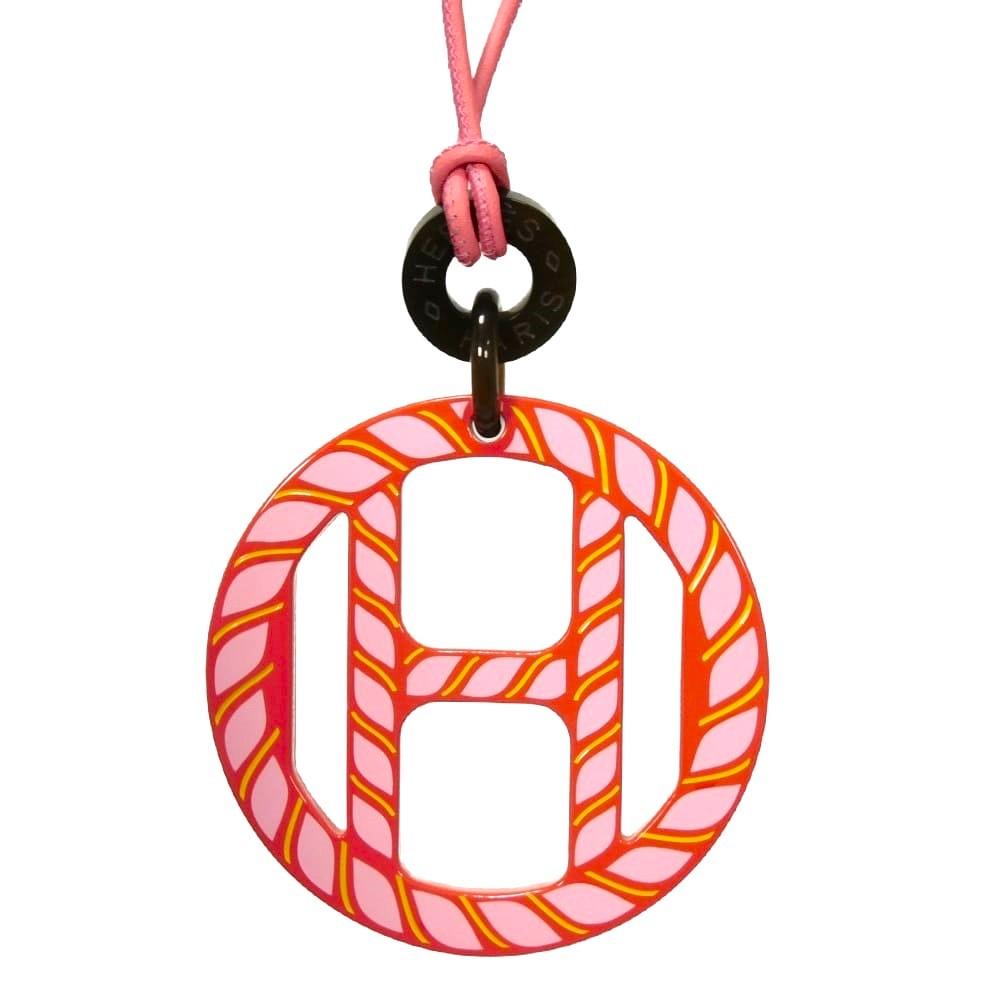 Used 9212 H Equipe Nautic 7984 H mark H logo Pink Red Unused Rope 13858 Lacquer Tropic Unisex from Japan AUTHENTIC