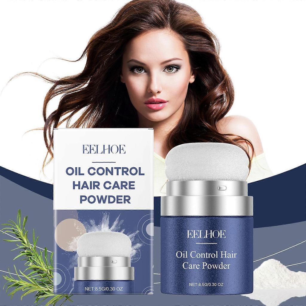 Oil Control Hair Volume Powder, Long Lasting Hairs Styling Powder, Mattifying Root Fuller Looking Refreshing Hair, Keeps Hair Soft and Fluffy All Day