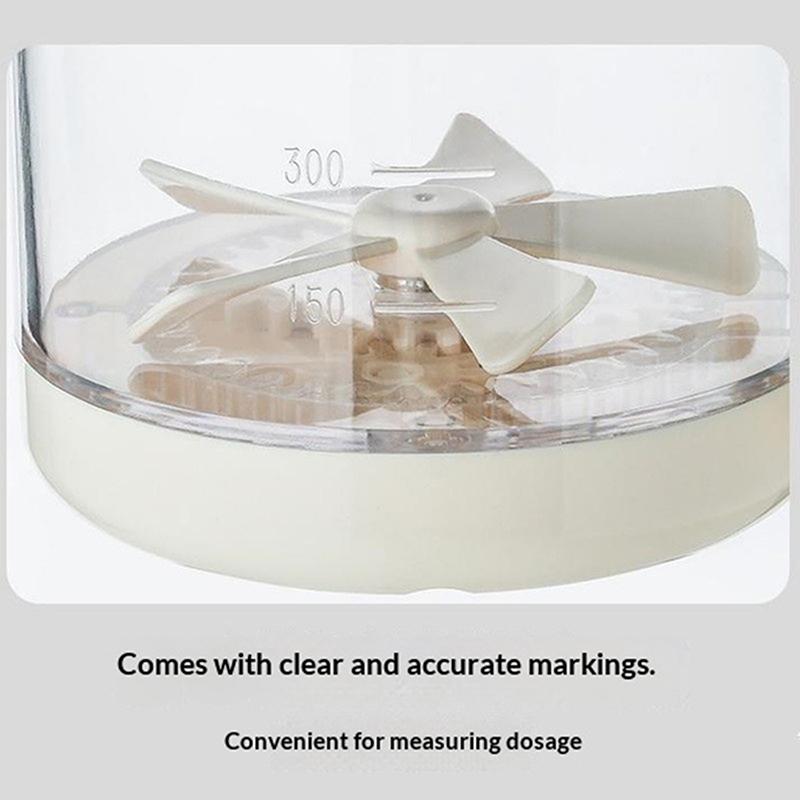 Salad Dressing Shaker Bottle Semi-Automatic Stirring Cup For Kitchen Egg Beater Liquid Mixing Cup Vinaigrette Dressing Bottle