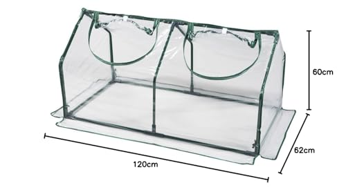Green Life Vinyl Greenhouse Replacement Cover, Green, KBOS-016