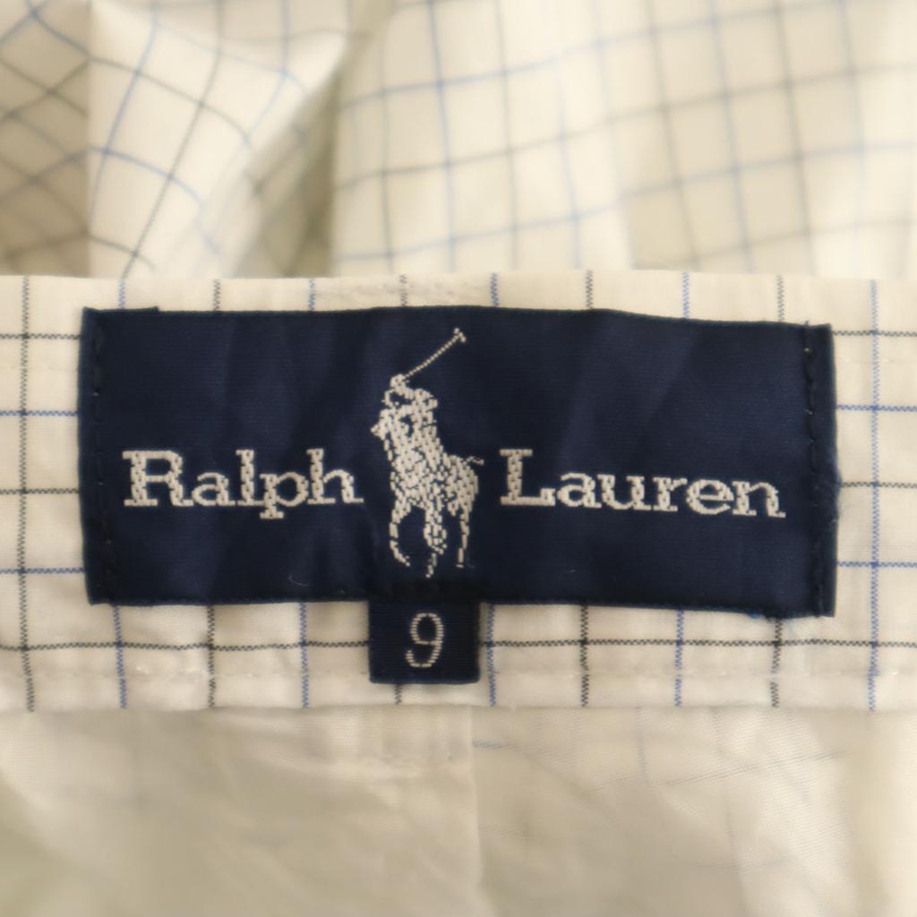 RALPH LAUREN check tack Pants 9 White system Women Used