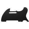 Electric Guitar Pickguard High Strength Scratch Proof Aluminum Alloy Front Guitar Guard Plate Black