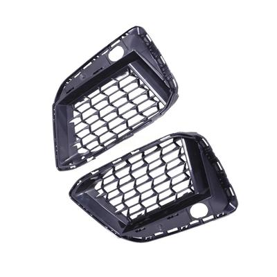 Replacement Front Pair Bumper Lower Grille Compatible with For BMW 5 Series G30 M LCI For 530i 540i   Black