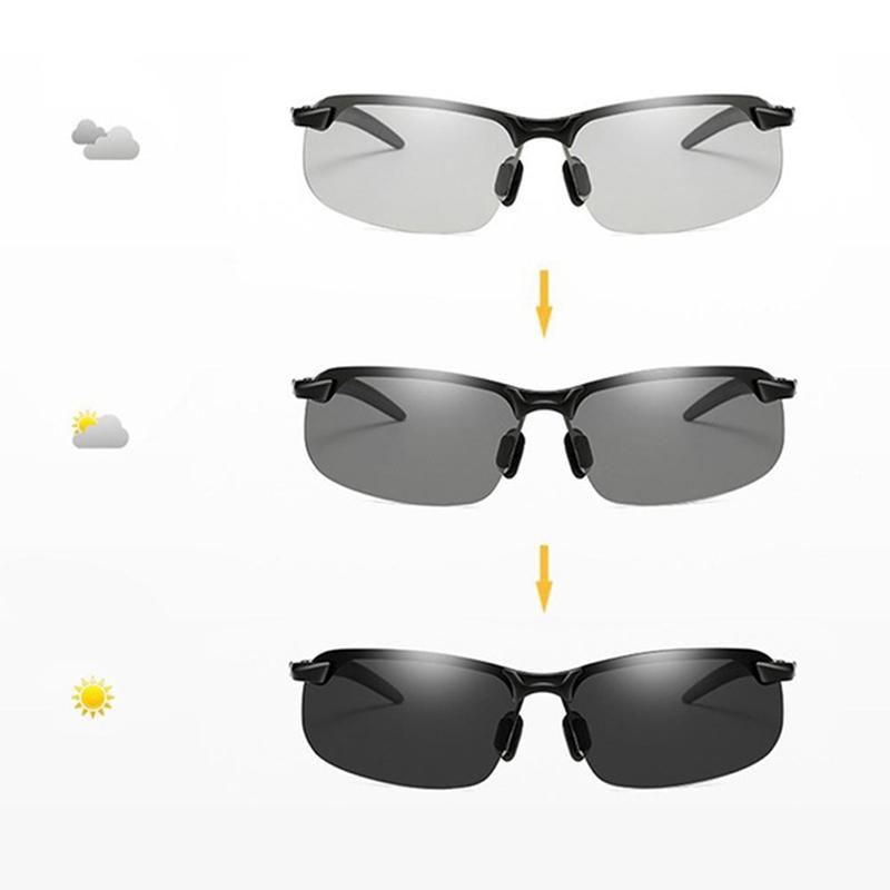 Polarisierte Sonnenbrille Uv 400 Fahrerbrille für Männer Nachtsichtbrille