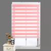Versatile Solid Color Zebra Blinds: Heat-Insulating, Sheer Curtains, Venetian & Roller Options