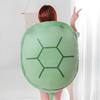80/100cm Turtle Shell Plush Toy Pillows  Kids Adults Sleeping Bag Stuffed Soft Tortoise Cushion Sale Creative Toys Christmas Gif
