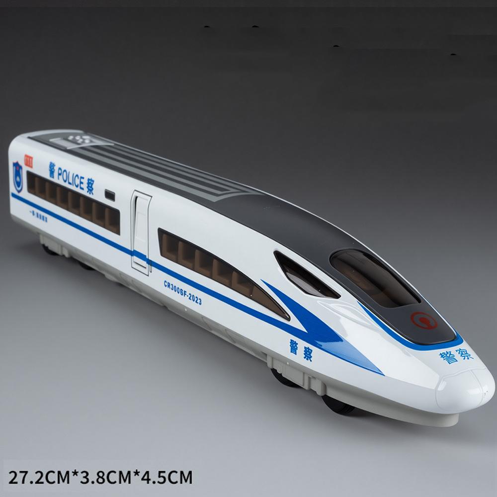

1:60 Scale High-speed Rail Model Miniature Toys Alloy Diecast Rail Cars Sound Light Doors Opened Toy Train Models for Kids Gifts