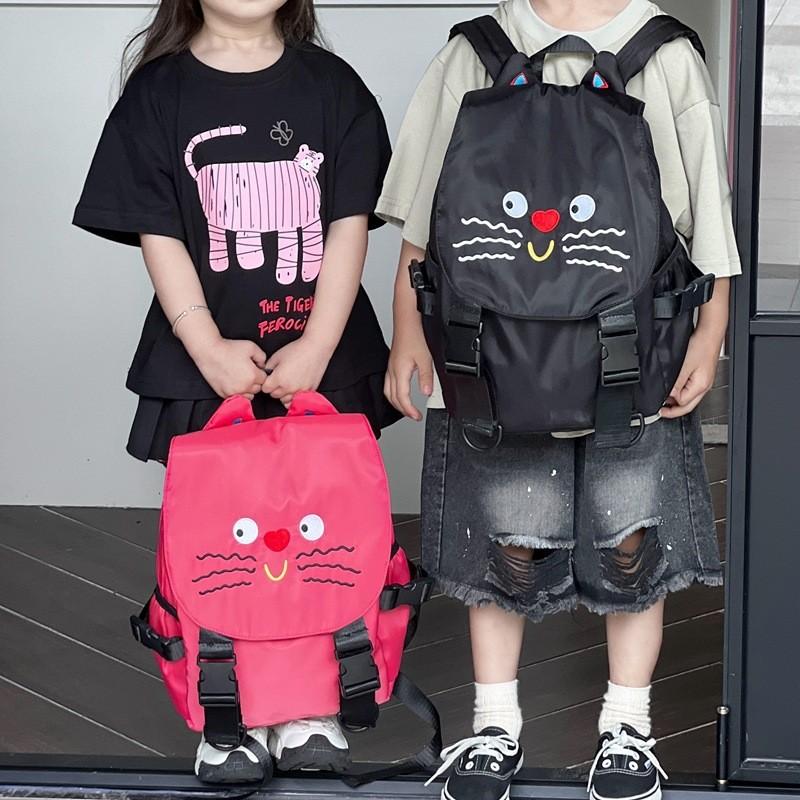 Cute And Functional Nylon Backpack High Capacity For School And Commuting Needs