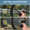 Carsun Mini Portable Electric Bicycle Pump Wireless Tire Inflator 150Psi Max 480Mah Battery with Display