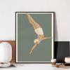 Maritime Surfing Beach Posters Wall Art Canvas Prints Painting Home Decorative Vintage Art Poster Livingroom Bedroom Decoraton