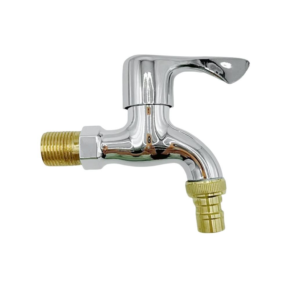 1/2" Male Washer Faucets Wall Mounted Multifunctional Plastic Water Hose Quick Connector Basin Faucet Bibcock