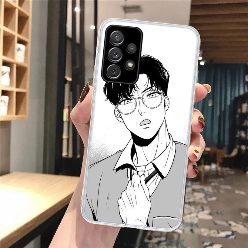 Gay Man Anime Comics Soft Phone Case For Samsung Galaxy A16 A26 A36 A56 A15 A14 A13 A55 A54 A53 A35 A34 A33 A25 A24 A23 A05S A04
