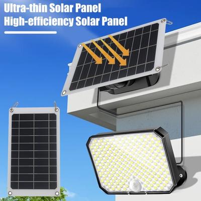 Emergency Solar Panel Phone Charger High Conversion Efficiency IP65 Waterproof Portable Solar