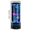 LED Fish Lamp Ambient Night Light Remote Control 17 Color Changing Decorative Lights Fish Tank Kids Gift For Bedroom Desktop