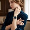 Orologio da donna al quarzo SKMEI Bicolore Quadrante Blu Cristallo 9409