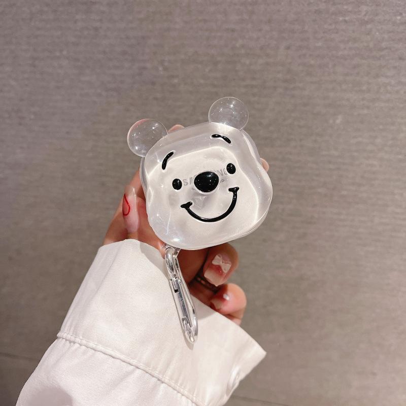 For Samsung Galaxy Buds LIVE PRO 2 Wireless Bluetooth Headset Case Cat Bear Protection Soft Case