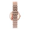 Emporio Armani Rose Stainless Steel Watch Two-Hand Gold-Tone