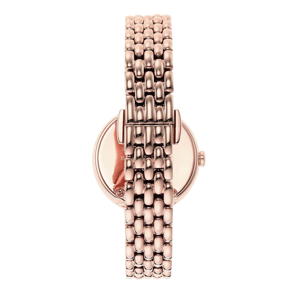 Emporio Armani Rose Stainless Steel Watch Two-Hand Gold-Tone