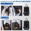 OUTDOOR PRODUCTS Camera Case Camera Pouch 04 Black Compact Camera and Smartphone Stored At the Same Time Double Zipper with Carabiner ODCP04BK