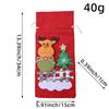 Festive Santa Claus Wine Bottle Cover & Christmas Party Decorations