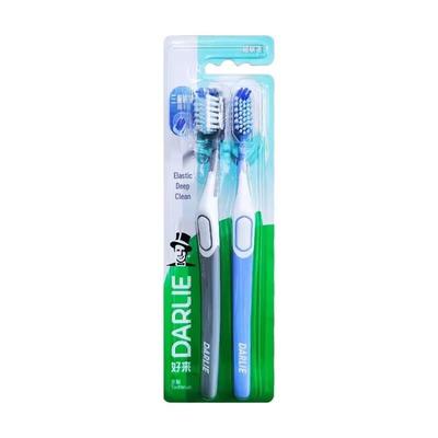 Darlie Elastic Deep Clean Soft Bristle Toothbrush - 2 Pack