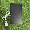 Portable Solar Charger with USB for Outdoor Emergency Phone Charging