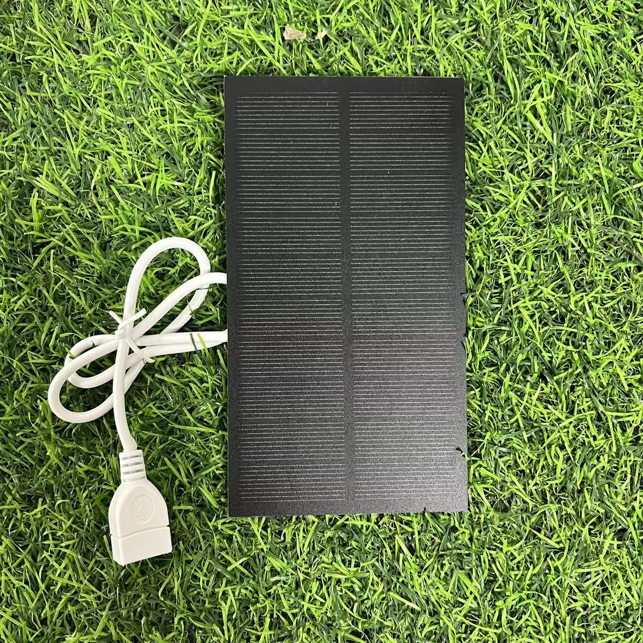 

Портативное солнечное зарядное устройство с USB для экстренной зарядки телефона на открытом воздухе